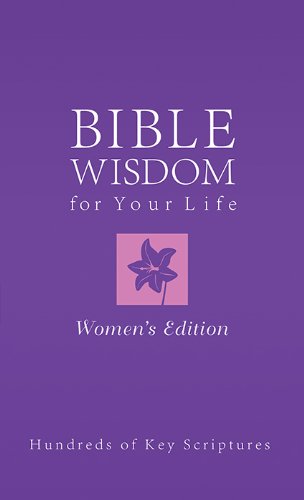 Bible Wisdom for Your Life: Women’s Edition (Pre-owned, Unused) Bible Wisdom for Your Life: Women's Edition (Pre-owned, Unused)