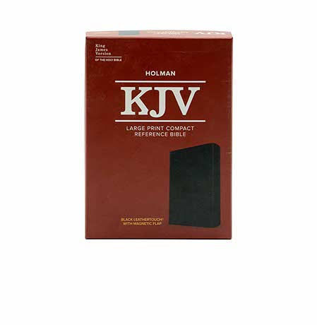 KJV COMPACT REFERENCE BIBLE, BLACK LEATHERTOUCH WITH MAGNETIC FLAP, RED LETTER, PURE CAMBRIDGE TEXT, PRESENTATION PAGE, CROSS-REFERENCES, FULL-COLOR MAPS, EASY-TO-READ BIBLE MCM TYPE KJV COMPACT REFERENCE BIBLE, BLACK LEATHERTOUCH WITH MAGNETIC FLAP, RED LETTER, PURE CAMBRIDGE TEXT, PRESENTATION PAGE, CROSS-REFERENCES, FULL-COLOR MAPS, EASY-TO-READ BIBLE MCM TYPE