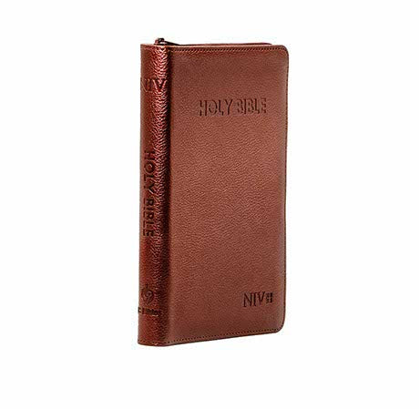 NIV HOLY BIBLE MEDIUM, DARK BROWN, ZIP NIV HOLY BIBLE MEDIUM, DARK BROWN, ZIP