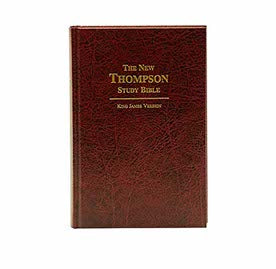 KJV NEW THOMPSON STUDY BIBLE HARDCOVER KJV NEW THOMPSON STUDY BIBLE HARDCOVER