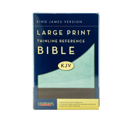KJV LARGE PRINT THINLINE REFERENCE BIBLE (FLEXISOFT, CHOCOLATE/BLUE, RED LETTER) KJV LARGE PRINT THINLINE REFERENCE BIBLE (FLEXISOFT, CHOCOLATE/BLUE, RED LETTER)