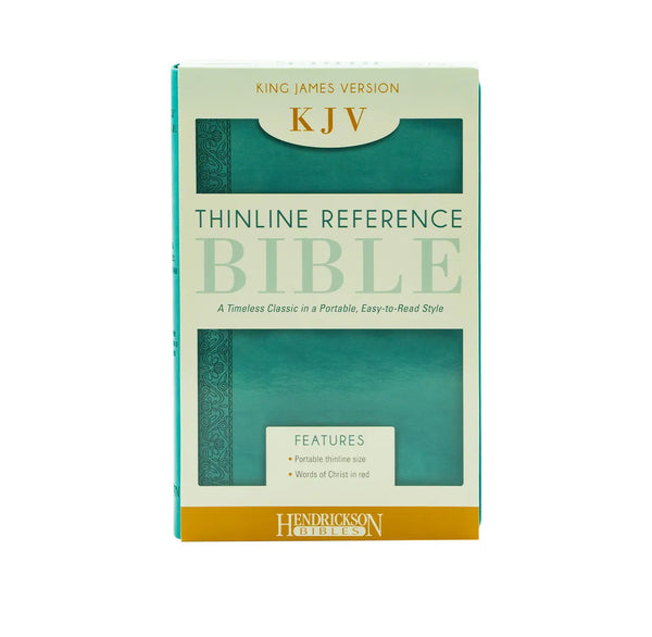KJV THINLINE REFERENCE BIBLE (FLEXISOFT, AQUAMARINE, RED LETTER) KJV THINLINE REFERENCE BIBLE (FLEXISOFT, AQUAMARINE, RED LETTER)