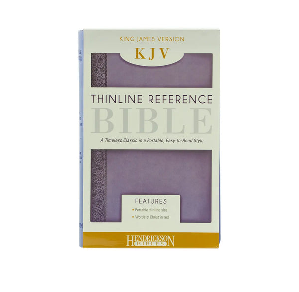KJV THINLINE REFERENCE BIBLE (FLEXISOFT, LAVENDER, RED LETTER) KJV THINLINE REFERENCE BIBLE (FLEXISOFT, LAVENDER, RED LETTER)