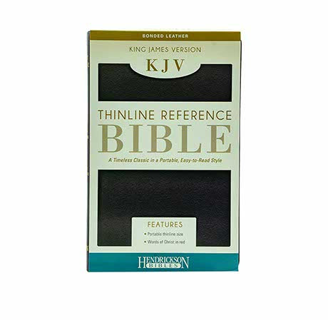 KJV THINLINE REFERENCE BIBLE (BONDED LEATHER, BURGUNDY, RED LETTER) KJV THINLINE REFERENCE BIBLE (BONDED LEATHER, BURGUNDY, RED LETTER)