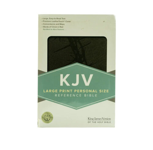 KJV REFERENCE BIBLE, PERSONAL SIZE, LARGE PRINT, CHARCOAL KJV REFERENCE BIBLE, PERSONAL SIZE, LARGE PRINT, CHARCOAL