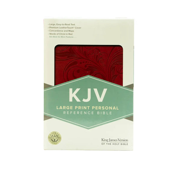 KJV REFERENCE BIBLE, PERSONAL SIZE, LARGE PRINT, PINK KJV REFERENCE BIBLE, PERSONAL SIZE, LARGE PRINT, PINK