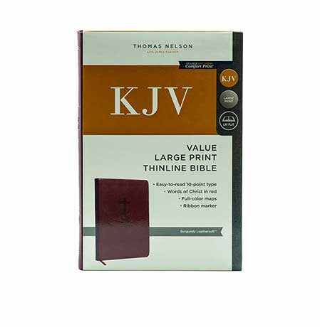 KJV HOLY BIBLE: VALUE LARGE PRINT THINLINE KJV HOLY BIBLE: VALUE LARGE PRINT THINLINE