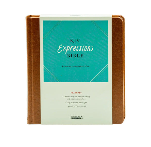 KJV EXPRESSIONS BIBLE, BROWN: JOURNALING THROUGH GOD’S WORD KJV EXPRESSIONS BIBLE, BROWN: JOURNALING THROUGH GOD'S WORD