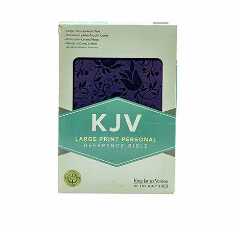 KJV LARGE PRINT PERSONAL REFERENCE BIBLE (PURPLE) KJV LARGE PRINT PERSONAL REFERENCE BIBLE (PURPLE)