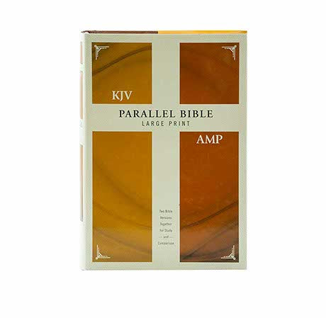 KJV AMPLIFIED PARALLEL BIBLE LARGE PRINT: TWO BIBLE VERSIONS TOGETHER FOR STUDY AND COMPARISON KJV AMPLIFIED PARALLEL BIBLE LARGE PRINT: TWO BIBLE VERSIONS TOGETHER FOR STUDY AND COMPARISON