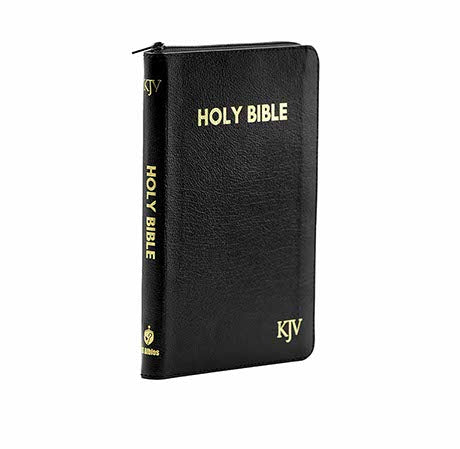 KJV HOLY BIBLE MEDIUM ZIP AND INDEX BLACK KJV HOLY BIBLE MEDIUM ZIP AND INDEX BLACK