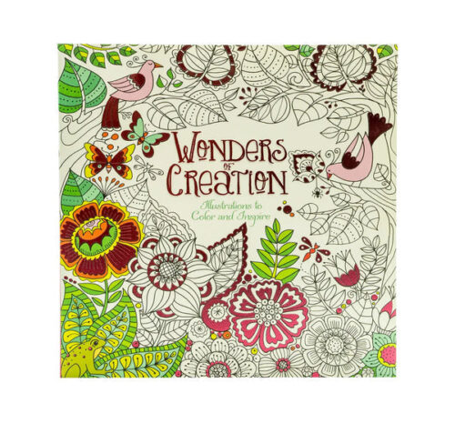 WONDERS OF CREATION COLORING BOOK: ILLUSTRATIONS TO COLOR AND INSPIRE