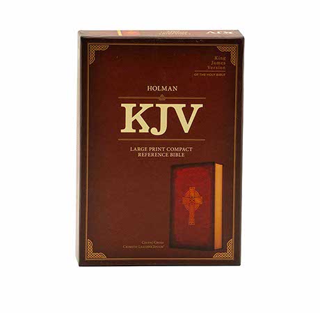 KJV LARGE PRINT COMPACT REFERENCE BIBLE, CELTIC CROSS CRIMSON LEATHERTOUCH KJV LARGE PRINT COMPACT REFERENCE BIBLE, CELTIC CROSS CRIMSON LEATHERTOUCH