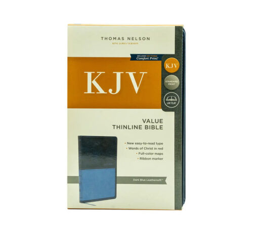 KJV HOLY BIBLE: VALUE THINLINE, BLUE LEATHERSOFT, RED LETTER, COMFORT PRINT: KING JAMES VERSION: HOLY BIBLE, KING JAMES VERSION KJV HOLY BIBLE: VALUE THINLINE, BLUE LEATHERSOFT, RED LETTER, COMFORT PRINT: KING JAMES VERSION: HOLY BIBLE, KING JAMES VERSION