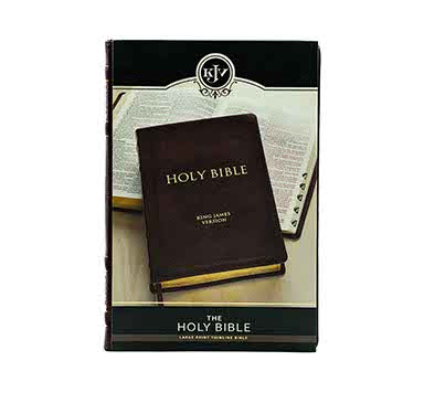 KJV HOLY BIBLE THINLINE LARGE PRINT THUMB INDEX