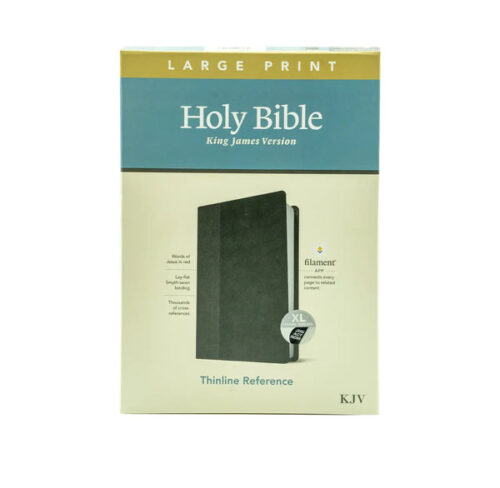 KJV LARGE PRINT THINLINE REFERENCE BIBLE, FILAMENT ENABLED