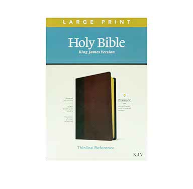 KJV LARGE PRINT THINLINE REFERENCE BIBLE: FILAMENT ENABLED KJV LARGE PRINT THINLINE REFERENCE BIBLE: FILAMENT ENABLED