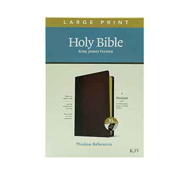 KJV LARGE PRINT THINLINE REFERENCE BIBLE: FILAMENT ENABLED KJV LARGE PRINT THINLINE REFERENCE BIBLE: FILAMENT ENABLED