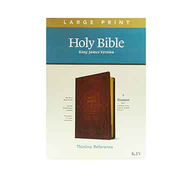 KJV LARGE PRINT THINLINE REFERENCE BIBLE: FILAMENT ENABLED KJV LARGE PRINT THINLINE REFERENCE BIBLE: FILAMENT ENABLED