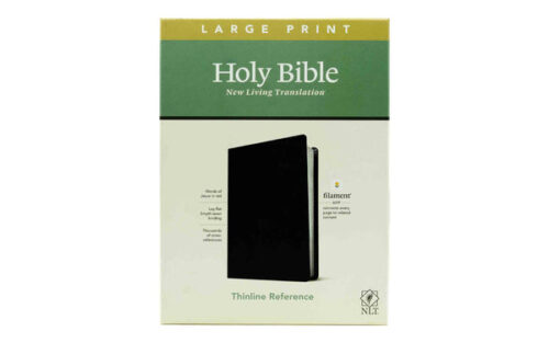 NLT Holy Bible Large Print Thinline Reference Bible