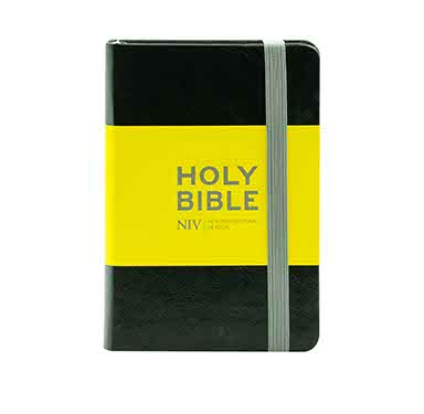 NIV POCKET BLACK NOTEBOOK BIBLE NIV POCKET BLACK NOTEBOOK BIBLE