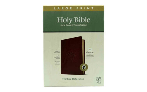 NLT Holy Bible Large Print Thinline Reference