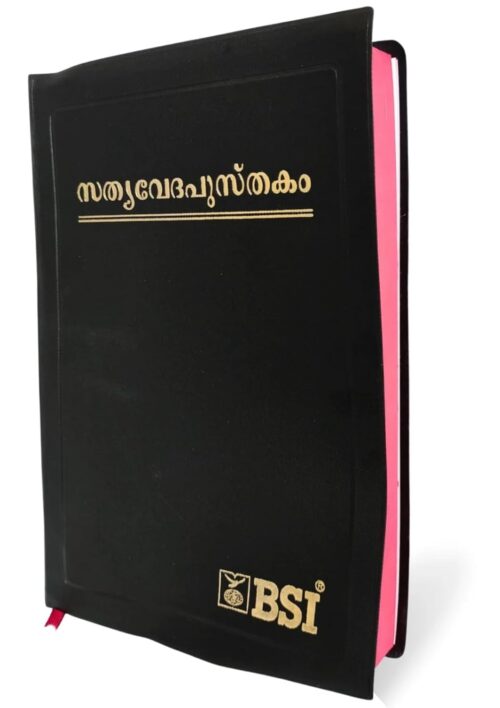 MALAYALAM HOLY BIBLE NEW - (RED EDGES) New Font CONTAINING OLD AND NEW TESTAMENT