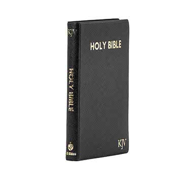 KJV MEDIUM PEARL VINYL BLACK KJV MEDIUM PEARL VINYL BLACK