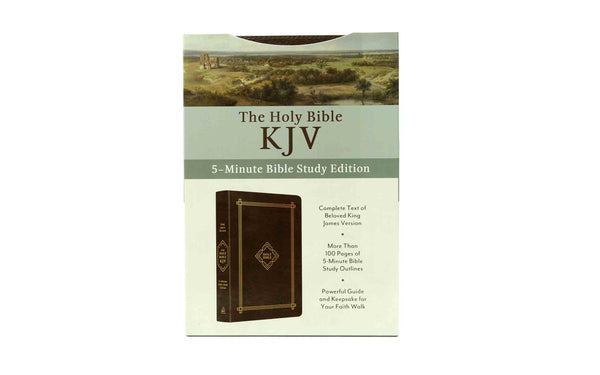 KJV The Holy Bible: 5-minute Bible Study Edition KJV The Holy Bible: 5-minute Bible Study Edition