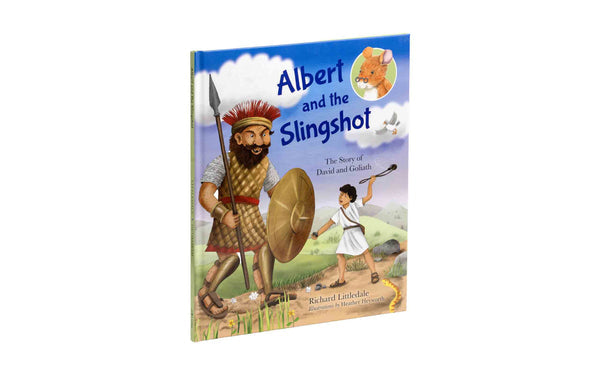 ALBERT AND THE SLINGSHOT: THE STORY OF DAVID AND GOLIATH ALBERT AND THE SLINGSHOT: THE STORY OF DAVID AND GOLIATH