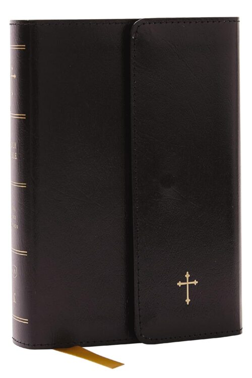 KJV Compact Bible w/ 43: King James Version, Black, Leatherflex with Snap Closure, Red Letter, Comfort Print Imitation KJV Compact Bible w/ 43: King James Version, Black, Leatherflex with Snap Closure, Red Letter, Comfort Print Imitation