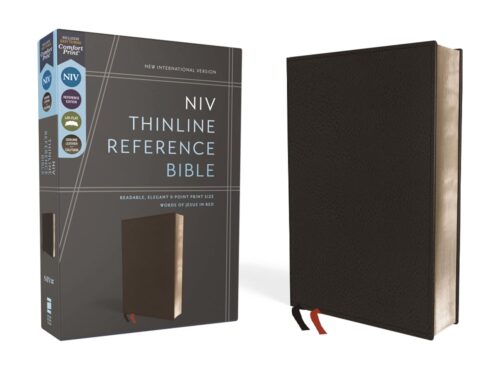 Holy Bible: New International Version, Black, Premium Leather Calfskin, Red Letter Edition Leather Bound Holy Bible: New International Version, Black, Premium Leather Calfskin, Red Letter Edition Leather Bound