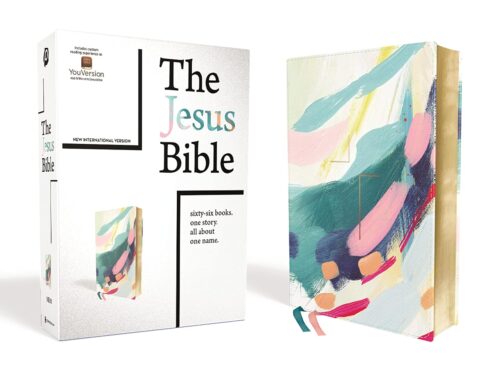 JESUS BIBLE NIV EDITION: New International Version, Multi-Color / Teal, Leather soft, Study, Comfort Print Imitation JESUS BIBLE NIV EDITION: New International Version, Multi-Color / Teal, Leather soft, Study, Comfort Print Imitation