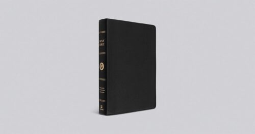 The Holy Bible: English Standard Version, Black, Genuine Leather, Wide Margin Bible Leather Bound The Holy Bible: English Standard Version, Black, Genuine Leather, Wide Margin Bible Leather Bound