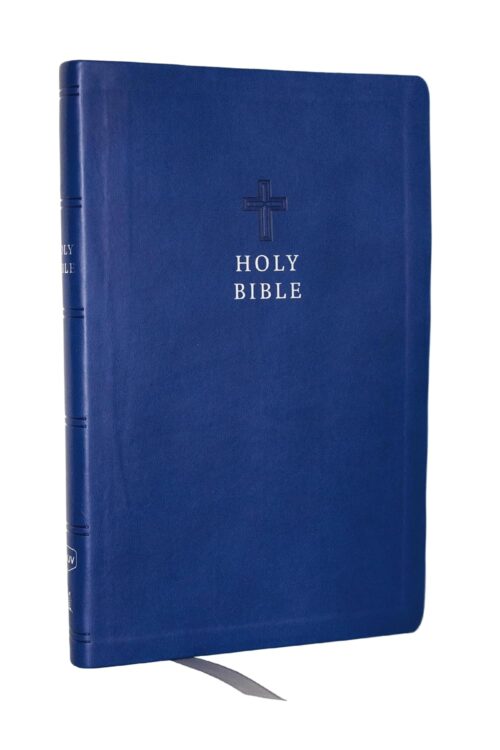 KJV Holy Bible: Value Ultra Thinline, Blue Leathersoft, Red Letter, Comfort Print: King James Version KJV Holy Bible: Value Ultra Thinline, Blue Leathersoft, Red Letter, Comfort Print: King James Version