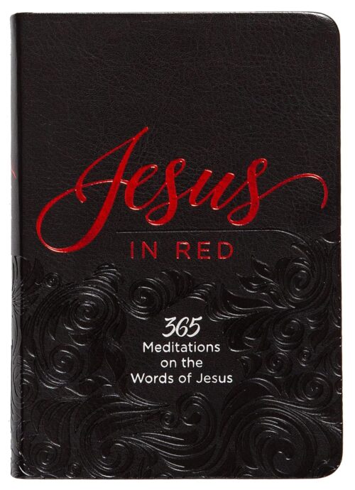 Jesus in Red Imitation Leather Jesus in Red Imitation Leather