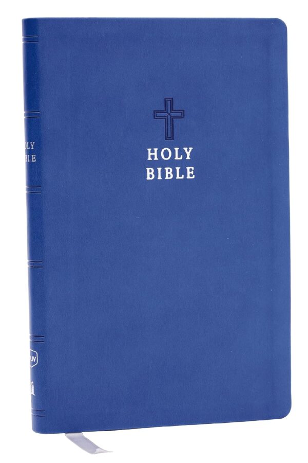 NKJV Holy Bible, Value Ultra Thinline, Blue Leathersoft, Red Letter, Comfort Print NKJV Holy Bible, Value Ultra Thinline, Blue Leathersoft, Red Letter, Comfort Print