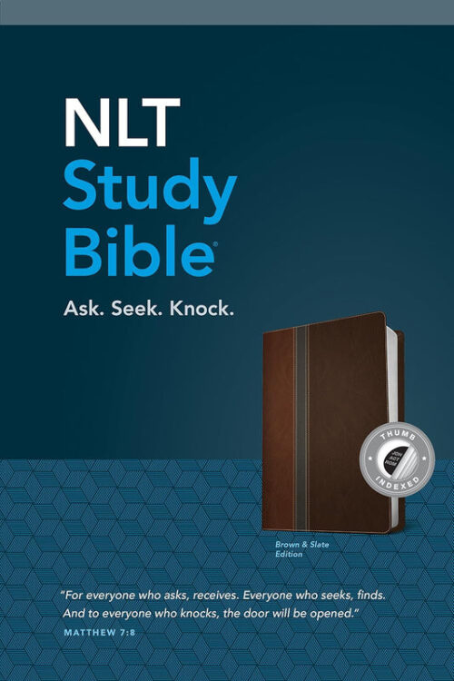 NLT STUDY BIBLE: ASK SEEK KNOCK NLT STUDY BIBLE: ASK SEEK KNOCK