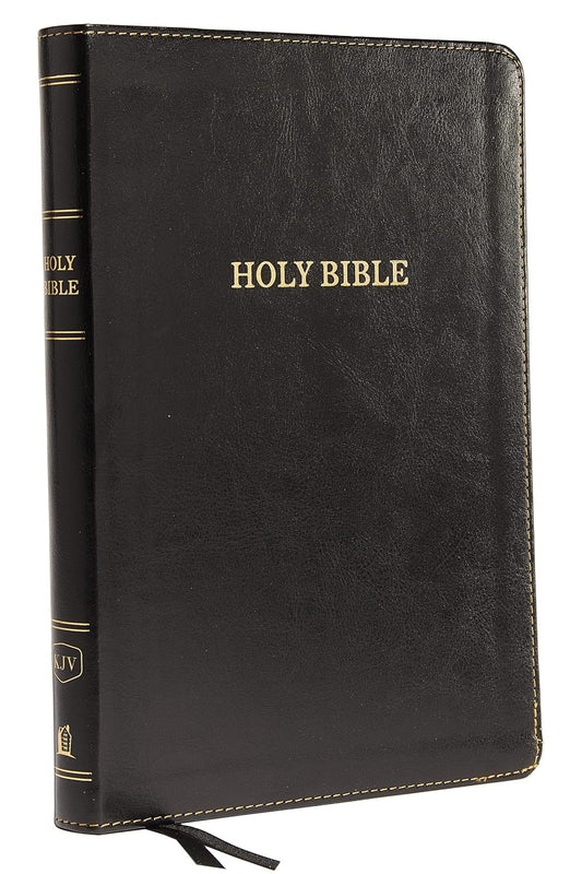 KJV HOLY BIBLE: LARGE PRINT THINLINE, BLACK LEATHERSOFT, RED LETTER, COMFORT PRINT: KING JAMES VERSION KJV HOLY BIBLE: LARGE PRINT THINLINE, BLACK LEATHERSOFT, RED LETTER, COMFORT PRINT: KING JAMES VERSION