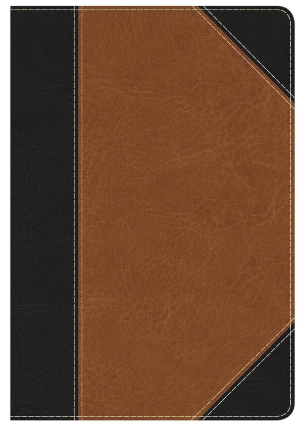 Holy Bible: King James Version, Black/Tan, Leather touch, Personal Size Study Bible Imitation Leather Holy Bible: King James Version, Black/Tan, Leather touch, Personal Size Study Bible Imitation Leather