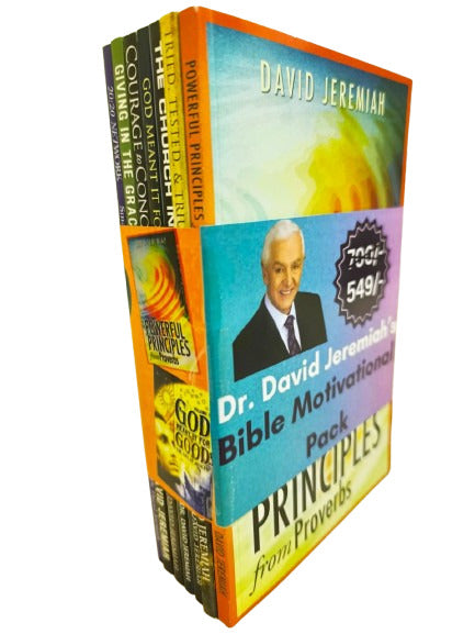 BIBLE MOTIVATIONAL PACK - (A SET OF 7 AMAZING BOOKS FROM DR. DAVID JEREMIAH)